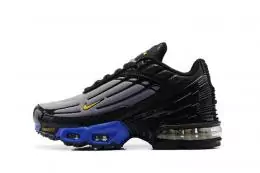 nike air max plus tn3 chaussures pour enfant noir gris bleu